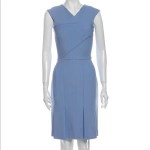 Roland Mouret Blue Sheath Dress (US 4, UK 8)